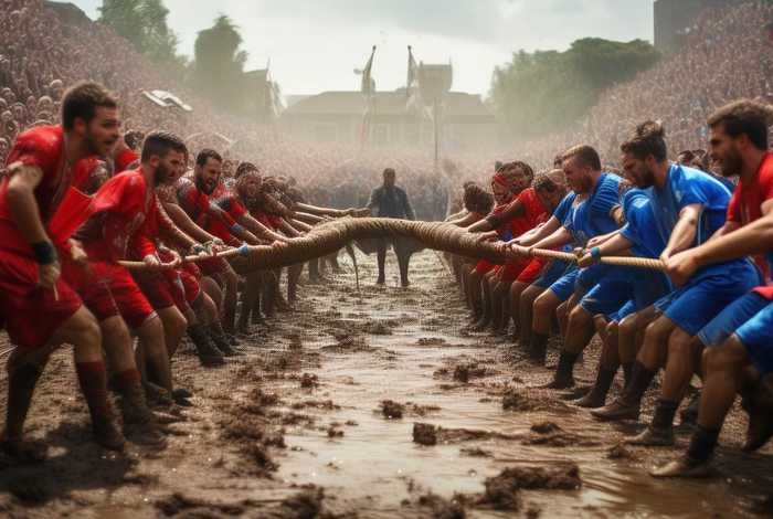 拔河故事 拔河编故事