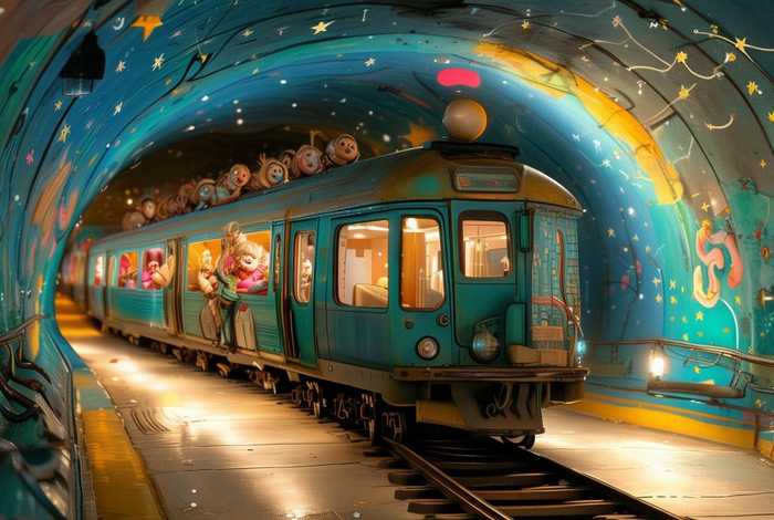 地铁的童谣 关于地铁的童谣