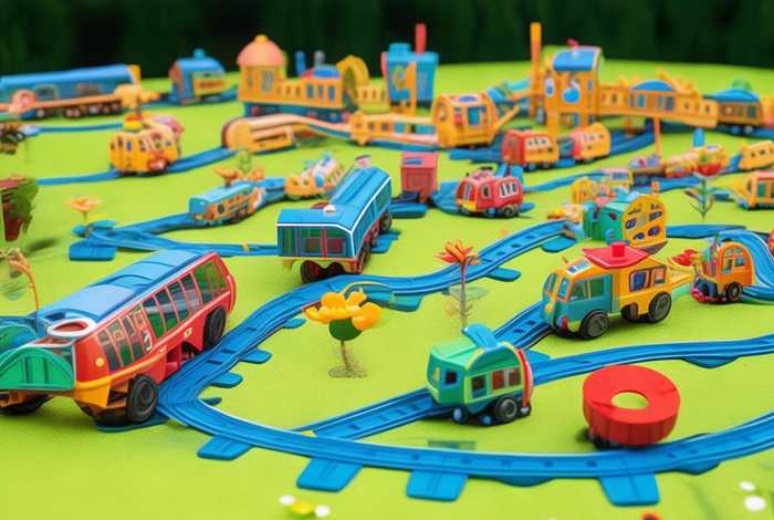 儿童轨道车图片大全、儿童汽车轨道玩具图片大全