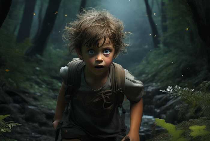 儿童逃亡的故事、逃亡死记的故事