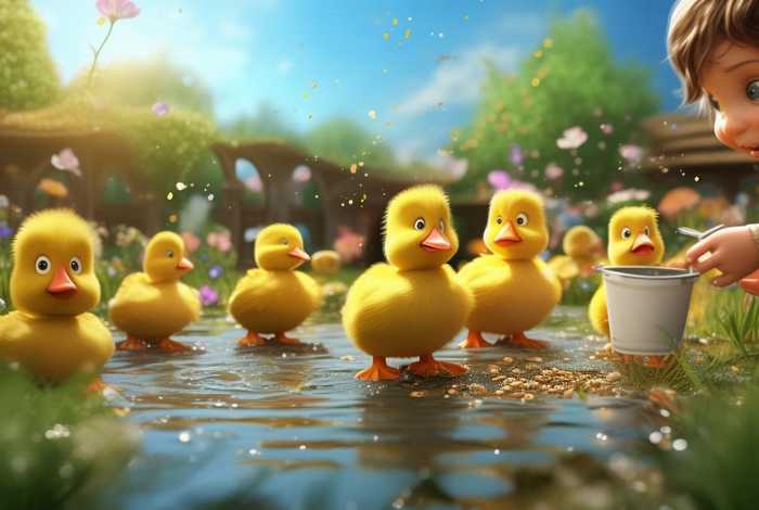 儿童鸭子故事；鸭子故事幼儿