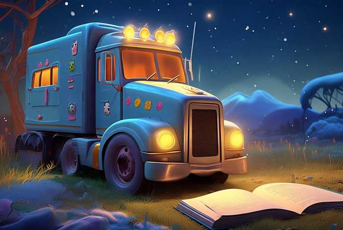 大卡车故事睡前儿童；大卡车的故事睡前