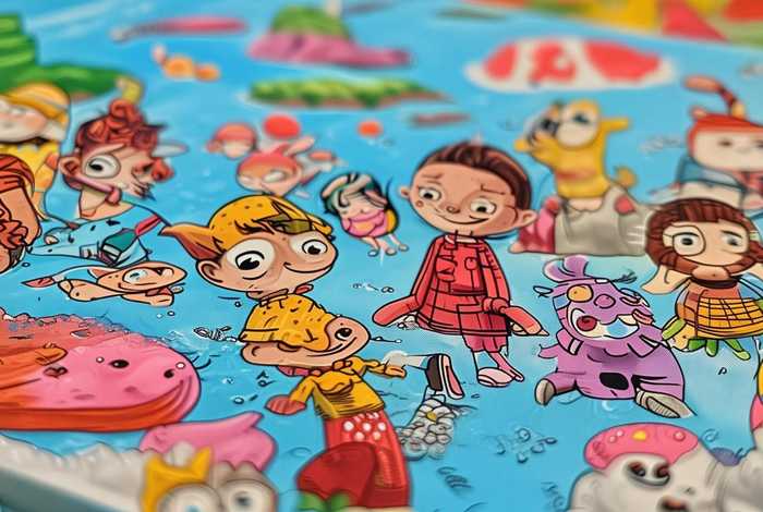 儿童防水漫画 儿童防水漫画图片