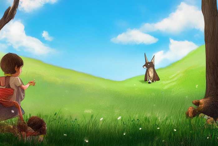 儿童讲狼来了的故事、幼儿讲狼来了的故事