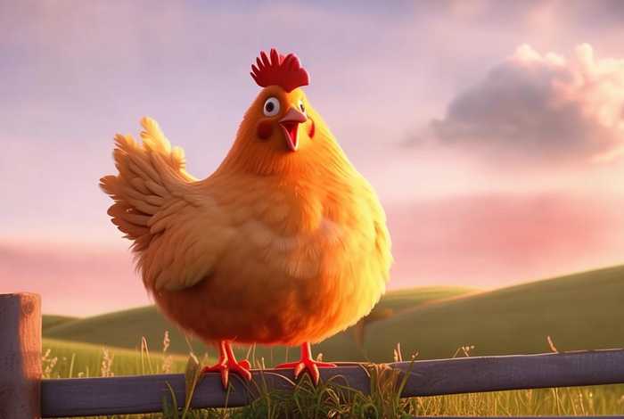 半只小鸡故事（半只小鸡故事图片）