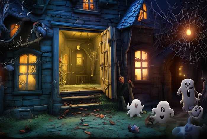 儿童鬼屋视频、儿童鬼屋怎么画 儿童鬼屋视频、儿童鬼屋怎么画