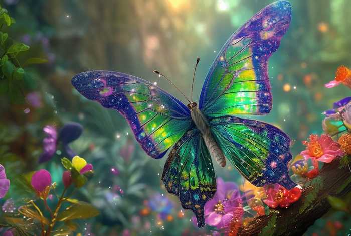 宝石公主的故事 - 宝石公主的故事蝴蝶
