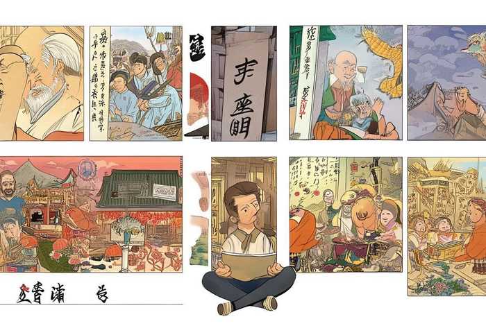 成语故事加唐诗宋词连环画 - 成语故事连环画6张 成语故事加唐诗宋词连环画 - 成语故事连环画6张