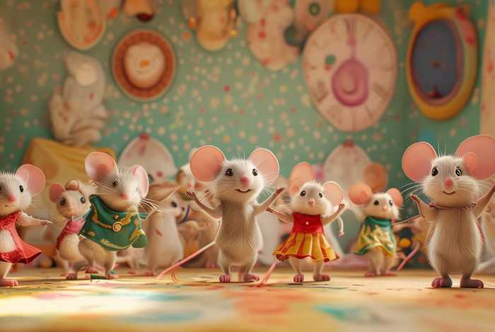 创编老鼠的舞蹈幼儿舞蹈 - 有没有关于老鼠的幼儿舞蹈