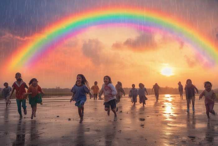 帮我播放彩虹的故事；帮我播放彩虹的故事是什么歌