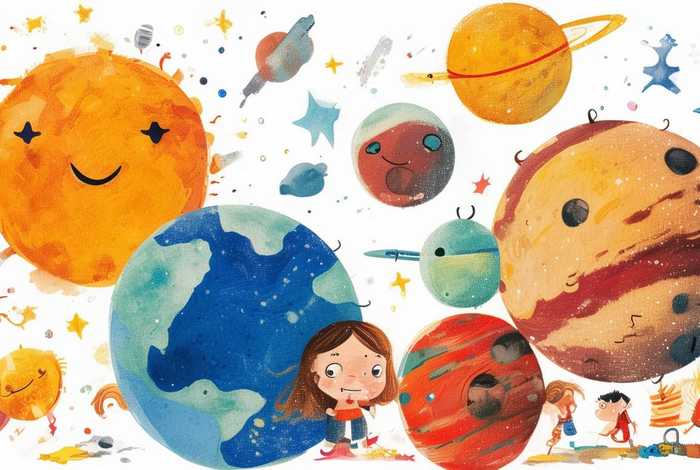 八大行星的儿童故事文字；八大行星的故事幼儿