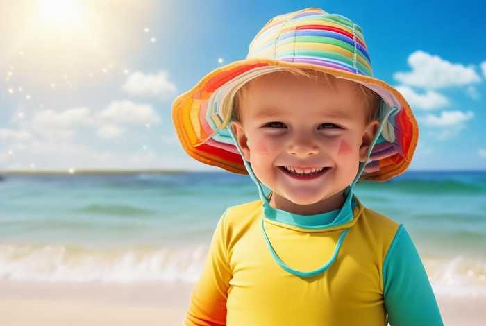 儿童防晒图片 - 儿童防晒图片素材