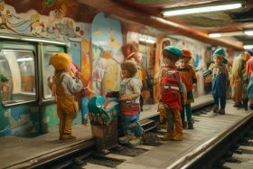 地铁故事儿童（有关地铁的幼儿故事）