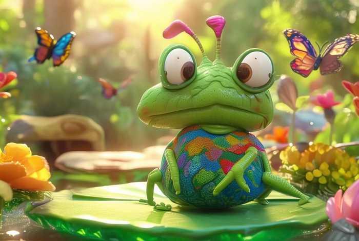 大肚子蝈蝈儿童故事，幼儿故事大肚子蝈蝈