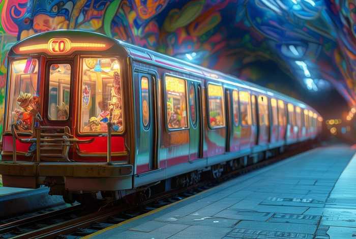 地铁儿童视频动画片，地铁的动画片地铁的视频