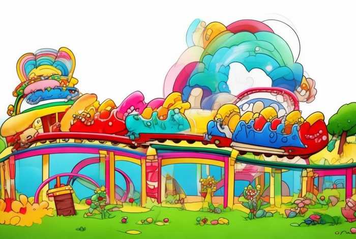 儿童过山车（儿童过山车简笔画）