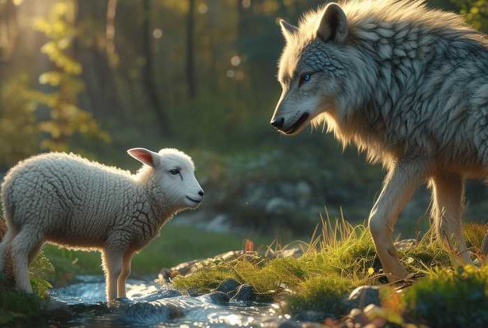 播放故事狼和小羊；播放故事狼和小羊视频