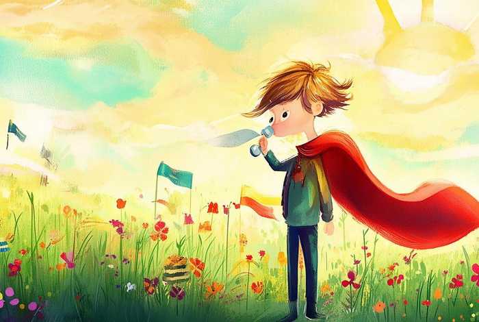 儿童革命小英雄 - 革命小英雄儿童画