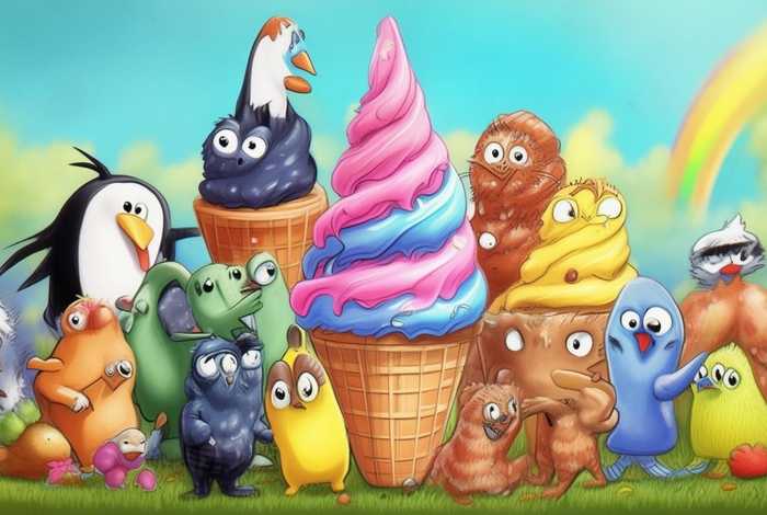 冰淇淋是谁吃的绘本内容；冰淇淋是谁吃的 绘本