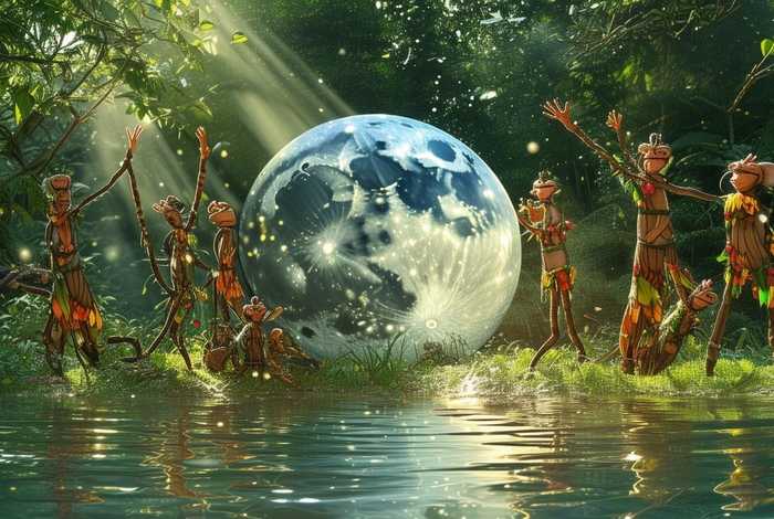 儿童讲故事猴子捞月亮的完整故事 幼儿讲猴子捞月亮的故事视频