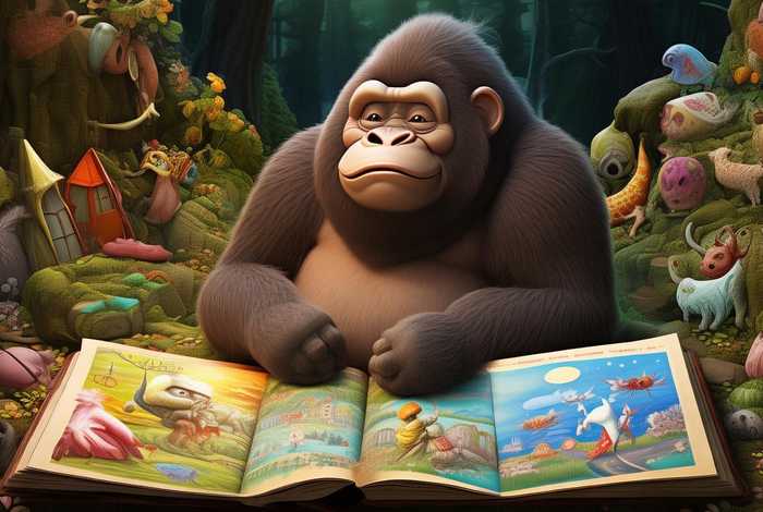 大猩猩童话；大猩猩童话书
