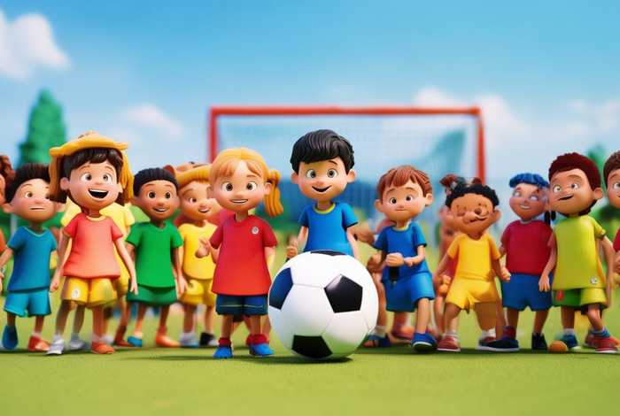 儿童读物绘本足球故事，幼儿园足球绘本故事制作
