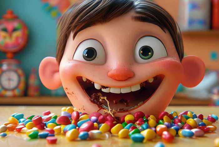 吃糖坏牙动画片；吃糖坏牙动画片在线观看