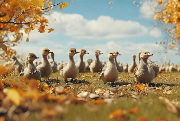 大雁南飞的故事儿童故事（大雁南飞的幼儿故事）