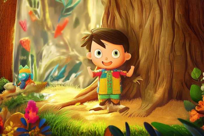 安图儿童故事、安图的故事