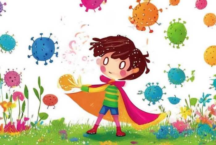 对抗小病毒的儿童故事 关于抗病毒的幼儿故事