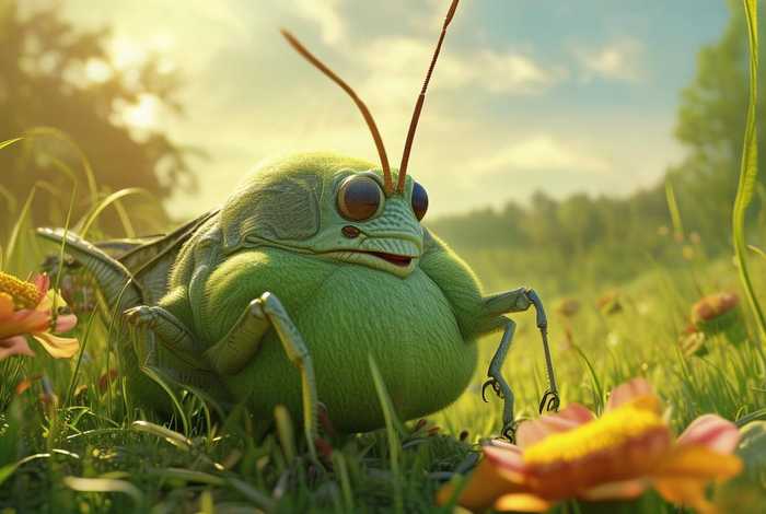 大肚子蝈蝈故事 大肚子蝈蝈故事完整版