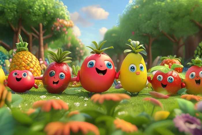 宝宝水果故事；水果宝宝的故事