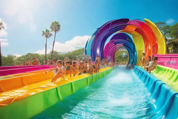 彩虹滑道玩法介绍（彩虹滑道玩法介绍作文）