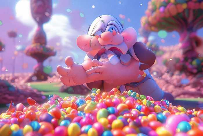 大手叔叔抓糖的故事 大手叔叔抓糖的故事视频