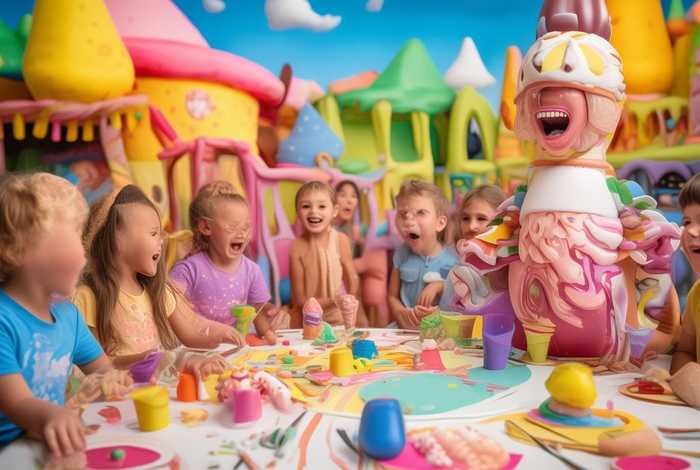 冰淇淋火箭幼儿园 - 冰淇淋幼儿园手工制作