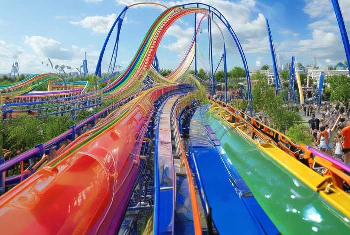 彩虹过山车在哪里可以玩、彩虹过山车在哪里可以玩啊