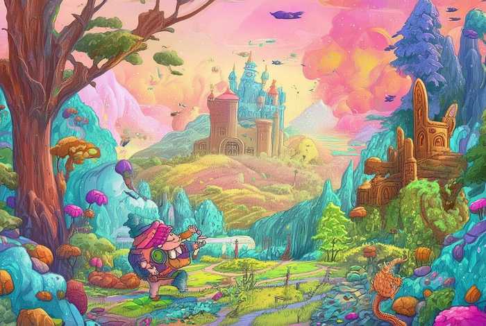 吹牛大王历险记绘本故事，吹牛大王历险记绘本故事完整版