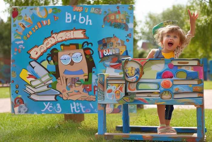 儿童讲故事卖书的视频、播放儿童卖书的海报