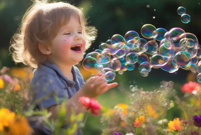 吹泡泡的故事儿童版（吹泡泡的幼儿故事）