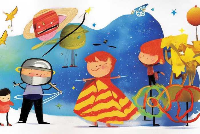 八大行星的儿童故事图片 八大行星的故事幼儿