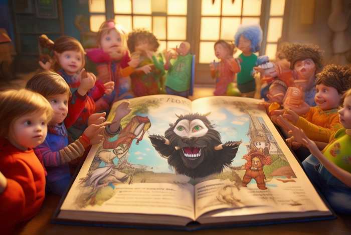 大灰狼的故事幼儿 大灰狼的故事幼儿园