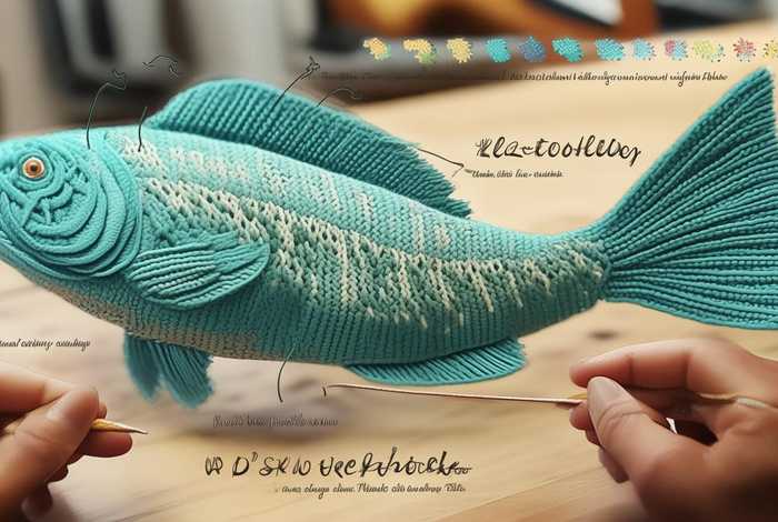 大鱼编织教程，大鱼编织教程图解