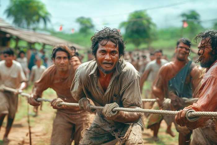 拔河的故事 拔河的小故事