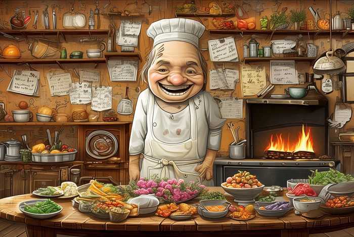 厨师的绘本故事，厨师的绘本故事图片