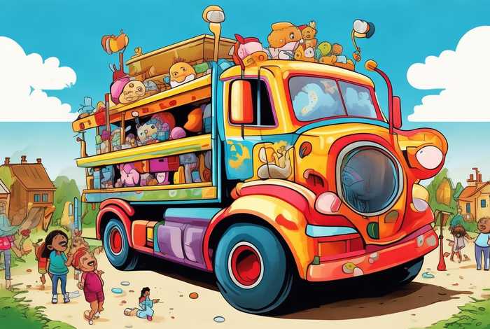 大卡车绘本故事 - 大卡车绘本故事内容