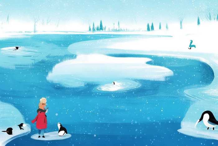 冰润成语故事儿童画 冰的成语故事