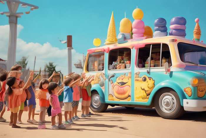 冰淇淋故事儿童；冰淇淋幼儿故事