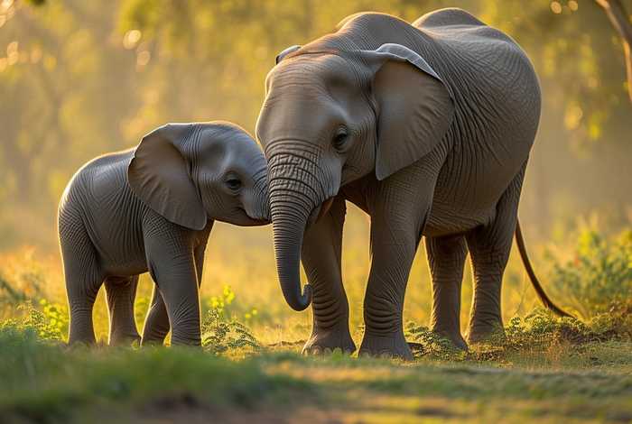 大象小故事 大象小象的故事