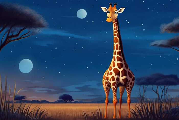 宝宝睡前故事长颈鹿的故事、宝宝睡前故事长颈鹿的故事大全