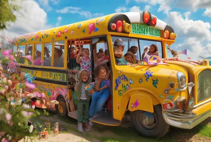 大校车儿童视频大全集 校车视频表演大全集